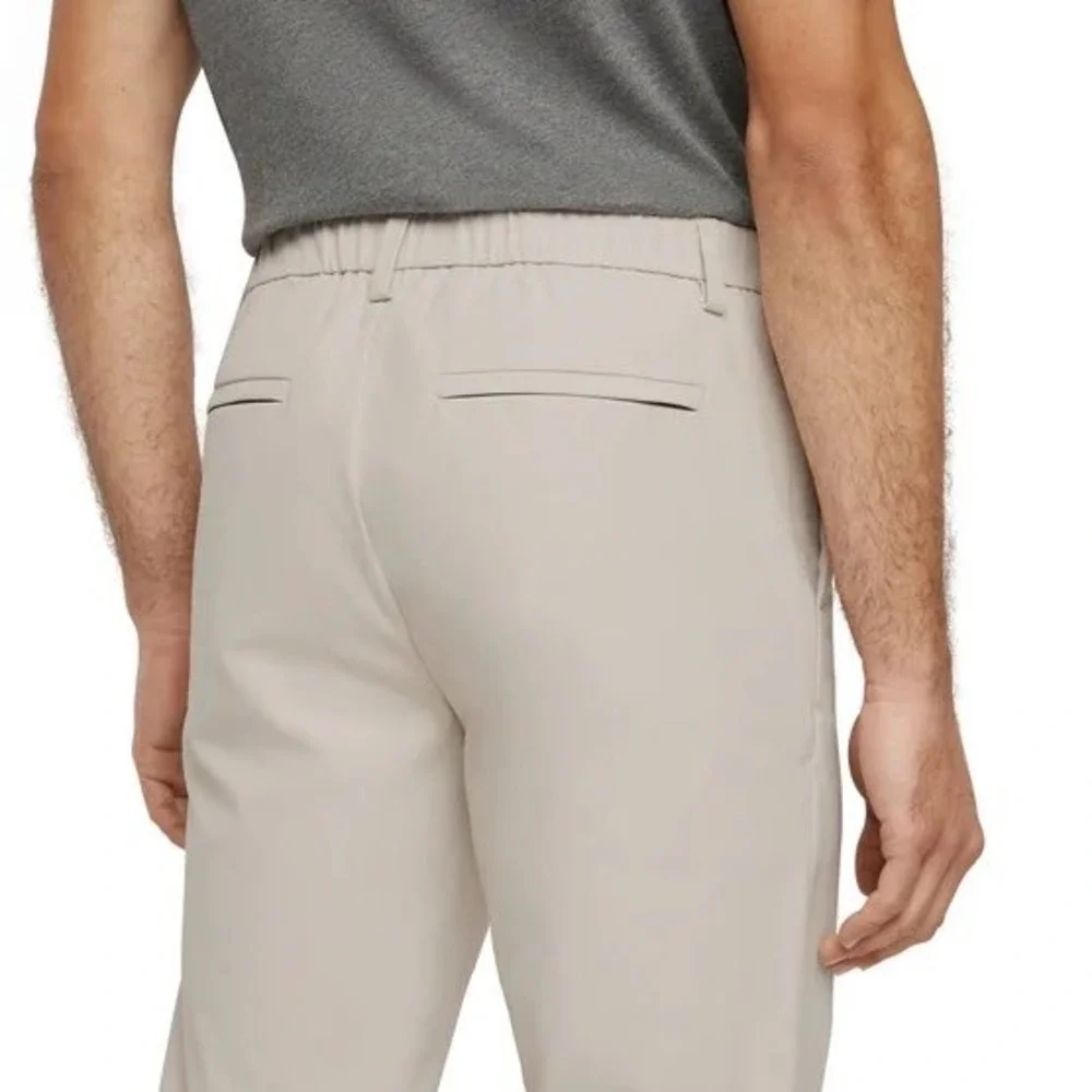 NWT Banana Republic Men Commuter Flex Pant Tan Athletic  36x32 Water Repellent - Picture 6 of 7